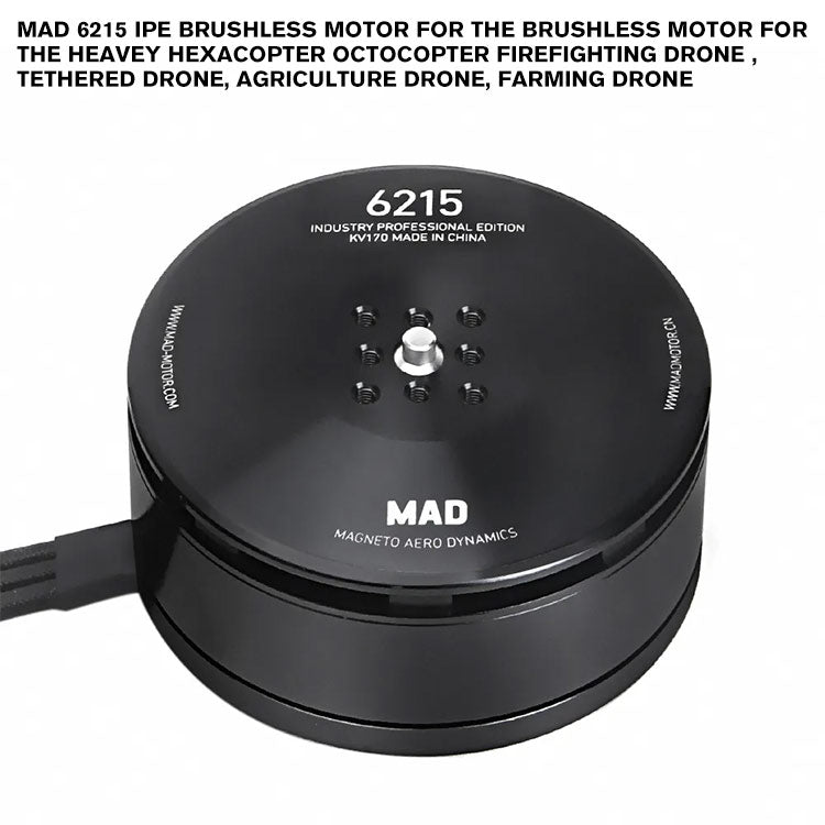 MAD M20 MiNi IPE Brushless Motor For The Heavey Hexacopter Octocopter Fireflighting Drone And Tethered Drone MAD M20 MiNi IPE Brushless Motor For The Heavey Hexacopter Octocopter Fireflighting Drone And Tethered Drone